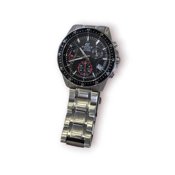 Relógio Casio Edifice EFV-540D – Cronógrafo – WR 100M – Aço Inoxidável