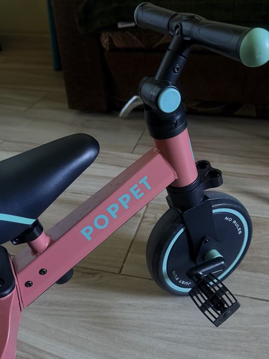 Дитячий велосипед POPPET 2 в 1 — біговел + велосипед