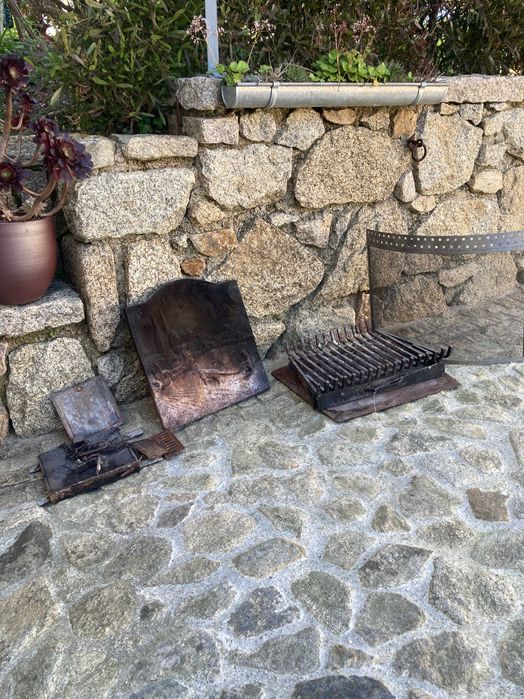 Conjunto para lareira