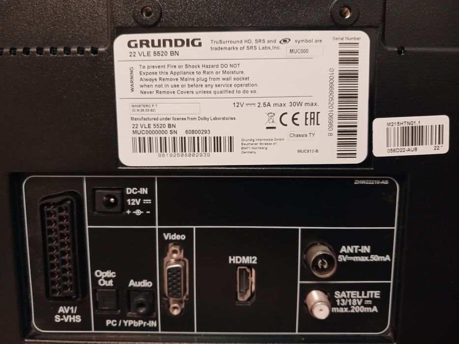 Телевізор Grundig 22"