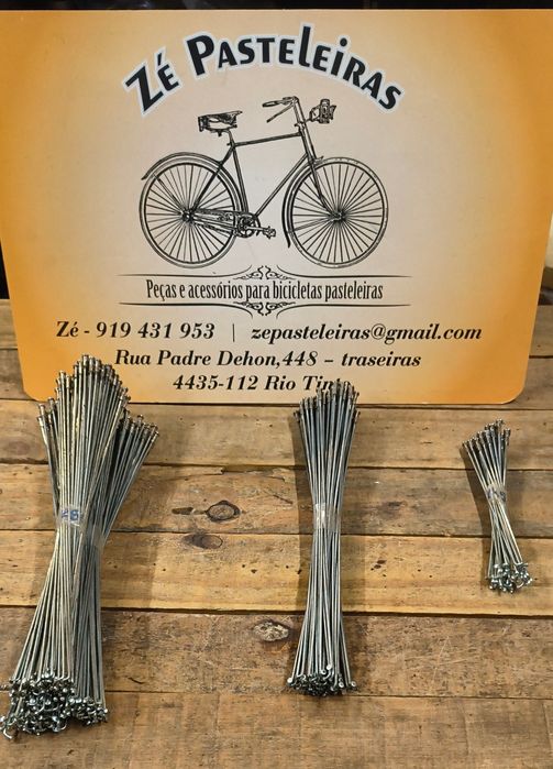 Pinhão bicicleta TDC/carreto francês Maillard /raios zincados