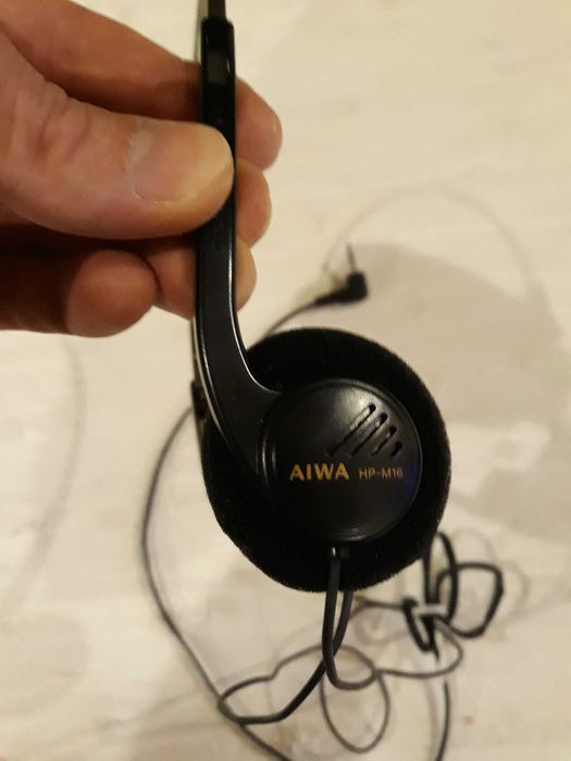Auscultadores Aiwa HPM16 Walkman, genuíno 90s