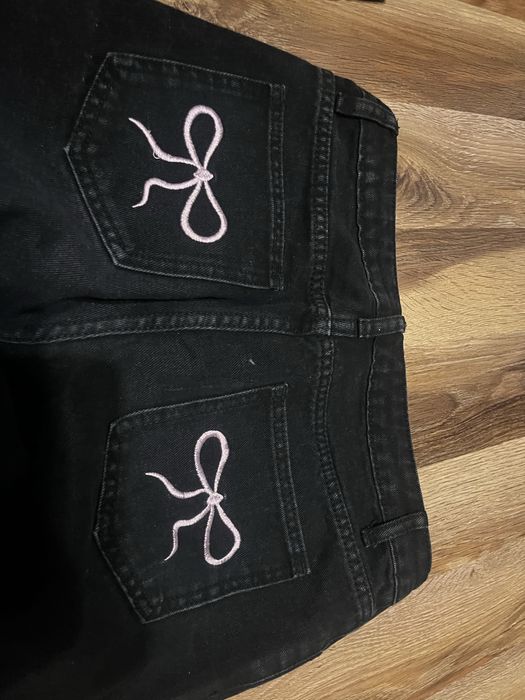 Spodnie 3 szt  jeansy, bojowki