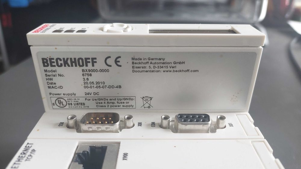 Sterownik PLC, Beckhoff BX9000