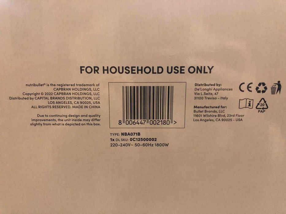 Vendo Air Fryer XXL nutribullet Nova