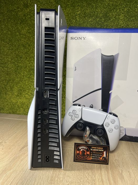 Магазин! Sony PlayStation 5 Slim Blu-ray 1TB White Б/у + DualSense portal