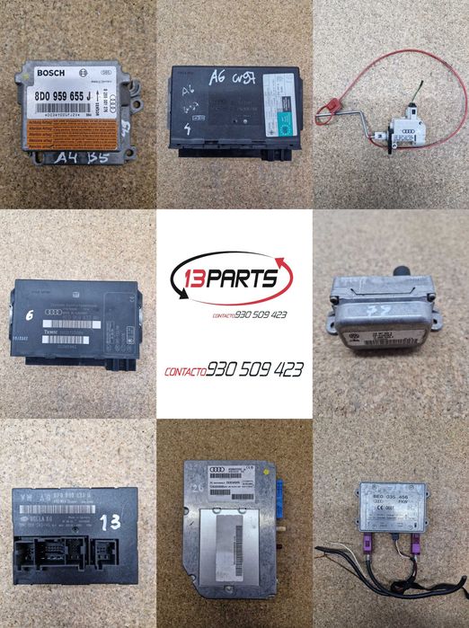 Diversos Modulos Eletronicos Caixas Fusiveis Audi