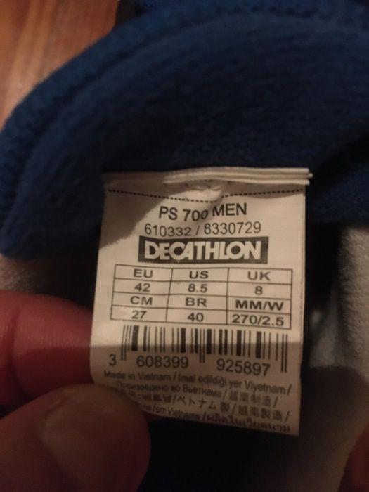 Sapatilhas azuis de Padel marca Artengo (tamanho 42)