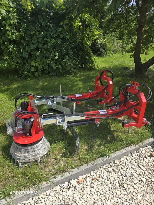 Solidna odchwaszczarka hydrauliczna rotacyjna na tuz ciągnika DOSTAWA