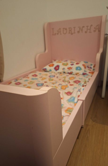 Cama extensível criança + roupeiro de criança+ colchão extensível - IKEA