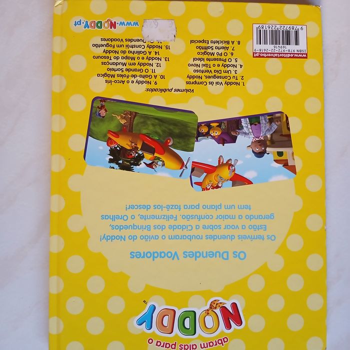 Livro Noddy " Os Duendes Voadores"