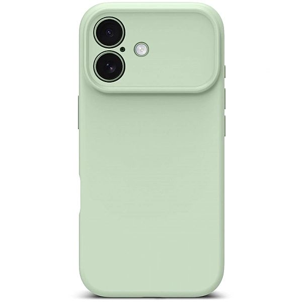 Etui Tech-Protect Silicone MagSafe na iPhone 17 - zielone