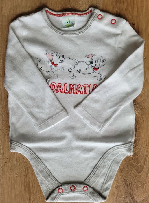 Zestaw niemowlęcy 68 3-6 Disney 101 Dalmatyńczyków 4szt H&M unisex
