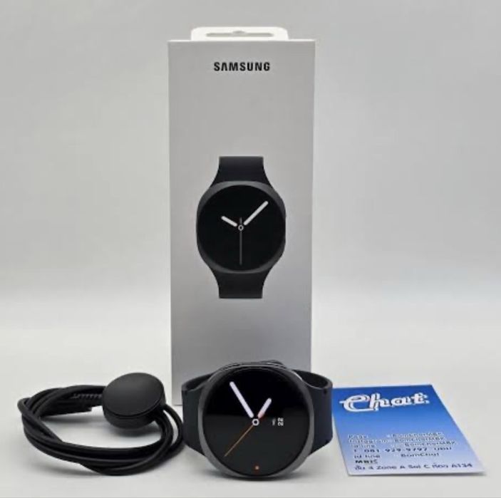 Samsung Galaxy Watch 8 44m NOVO c/caixa, fatura e garantia