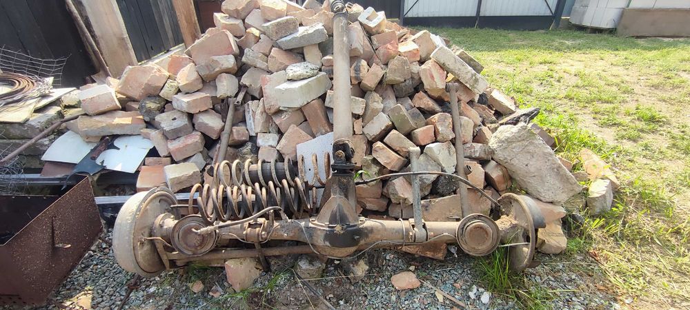 Задній міст у зборі на класику