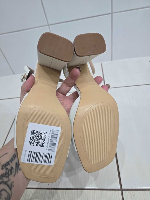 Mango biale sandałki roz 38