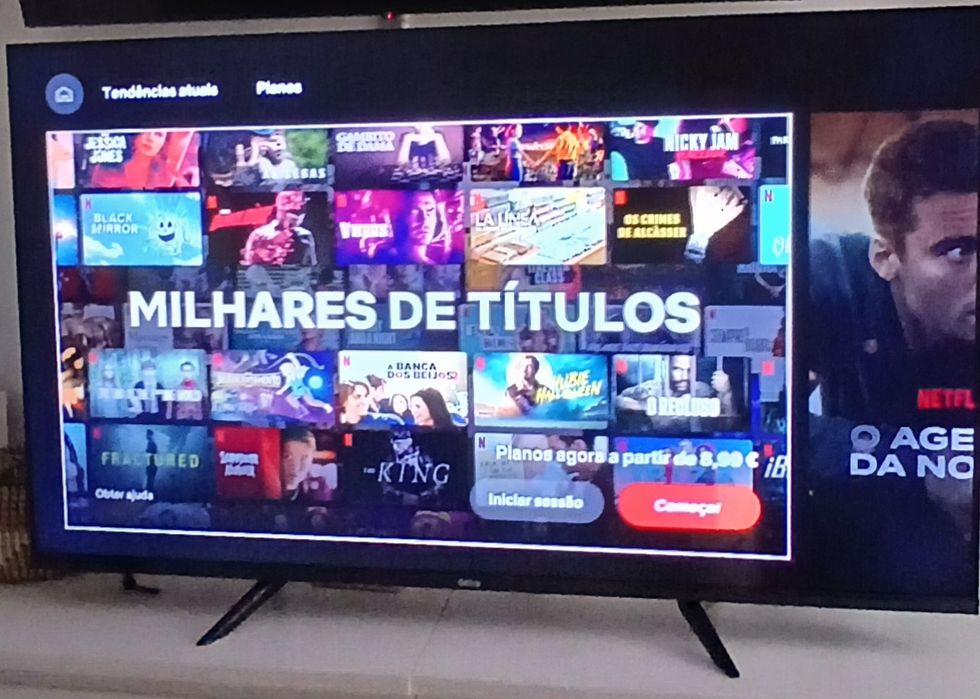 GOOGLE TV 55"faço entrega incluída no valor QILIVE Smart TV 4K ultra h