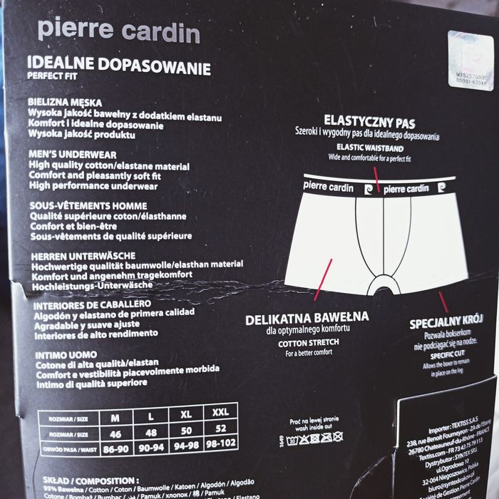 Bokserki męskie Pierre Cardin 2-pack. L
