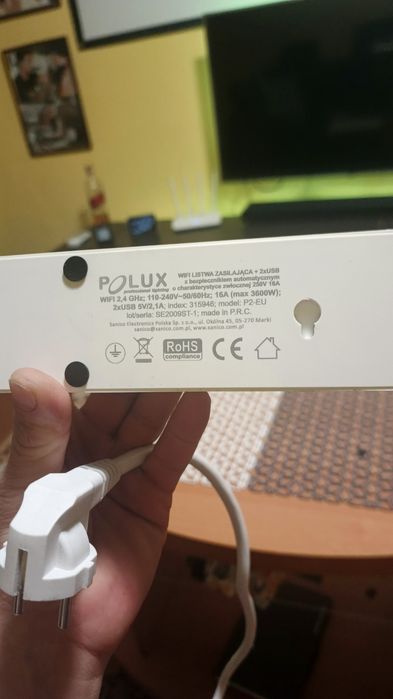 Wi-fi трійник,подовжувач Tuya