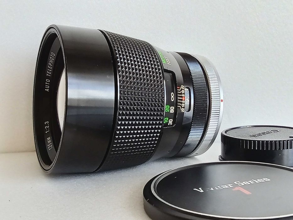 Vivitar Series 1 135mm 2.3 чистый без царапин
