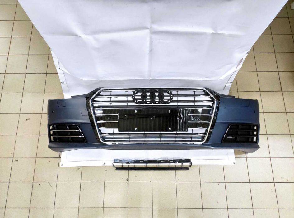 Audi A4 B9 Бампер передній Ауді А4 Б9.