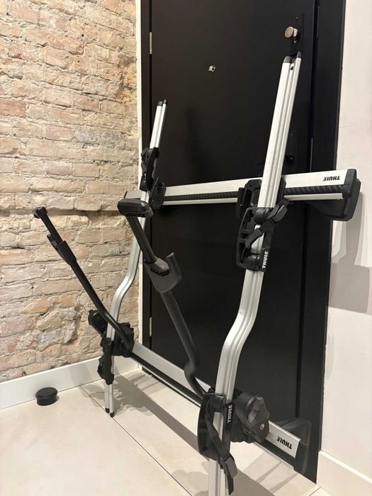 Bagaznik rowerowy dachowy Thule na 2 rowery- komplet