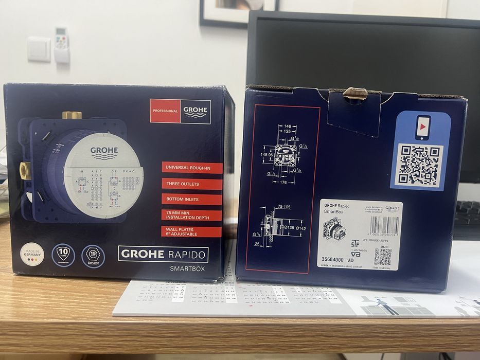 GROHE Elemento encastrável Smart Rapido