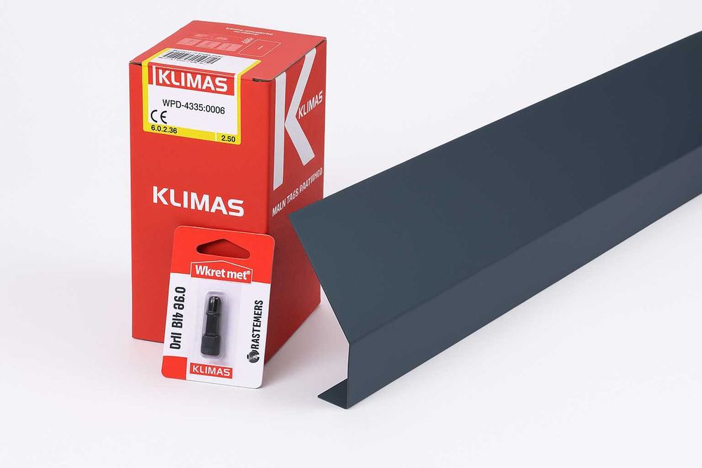 Blacha Trapezowa T18  powłoka połysk, kolor RAL 9005 czarny gr. 0,50mm