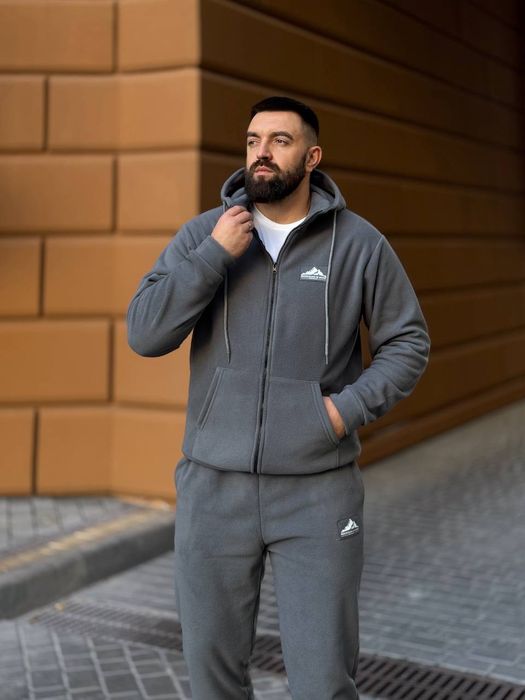 ‼️ Чоловічий флісовий костюм. ОПТ та роздріб. Розм: M-L, L-XL, XL-XXЛ