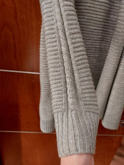 Zalando Zara essentials kardigan długi 40