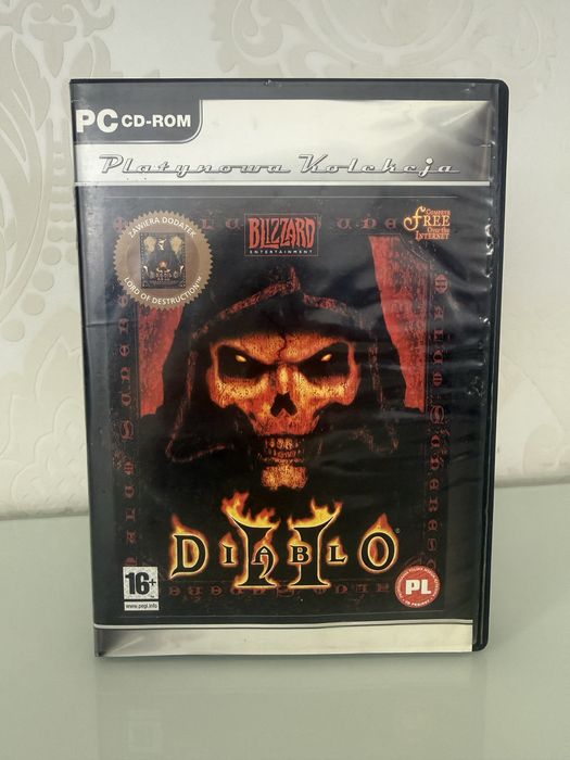 Gra na PC Diablo II  Platynowa Kolekcja 3 z 4 płyt, wersja PL