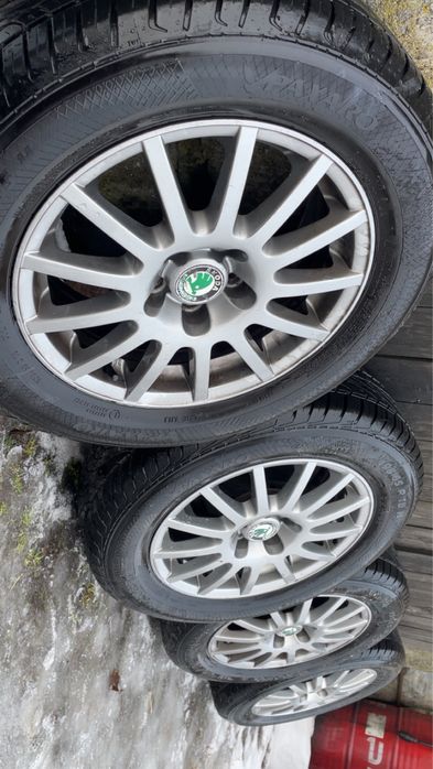 Alofelgi 15 5x100 skoda fabia