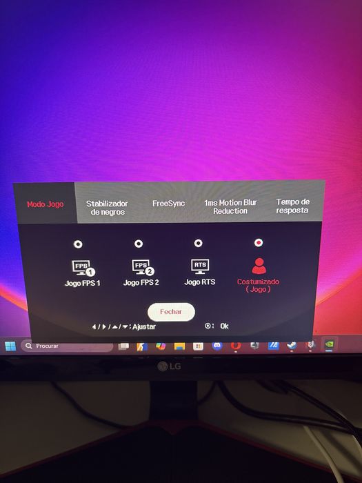 Monitor lg 25 polegadas
