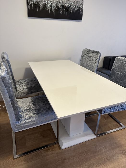 Mesa de jantar sala + 6 cadeiras