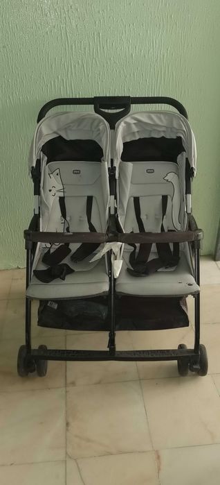 Chicco Twin Stroller (Cane-Type)426291109340784641