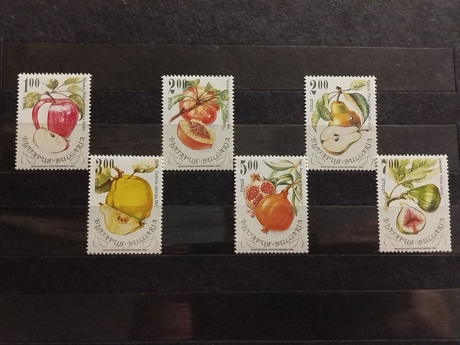 Znaczki Bułgaria 1993 owoce