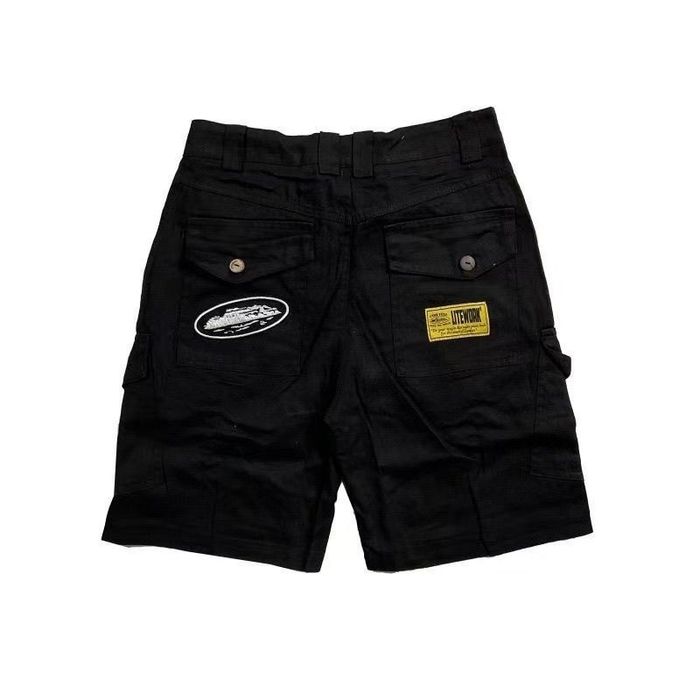 Карго шорти Corteiz чорні бежеві S M L