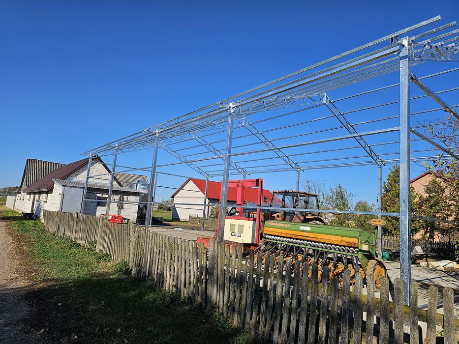 Wiata, hala, garaż, konstrukcja stalowa