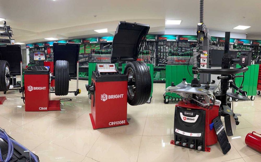 Шиномонтажне обладнання, станок шиномонтажный комплект Bright