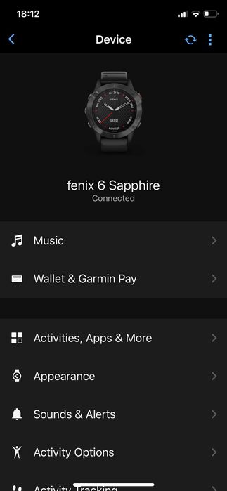 Garmin Fenix 6 Sapphire 47 mm – pełna sprawność, oryginalny kabel