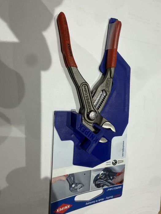Knipex Cobra 125mm: Szczypce do Rur / Klucz Nastawny, Precyzyjna Regulacja