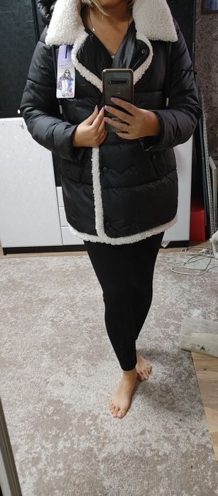 Пуховик з хутром