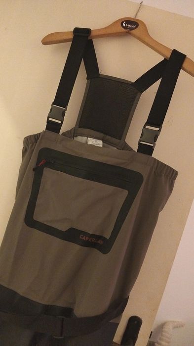 Waders de pesca 500 em PVC respiráveis
