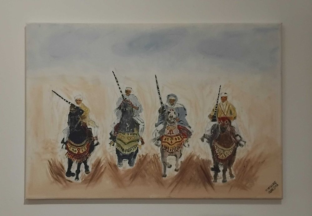 Quadro pintor "fantasia"