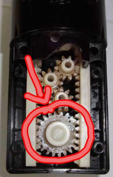 Główne koło zębate zaparzacza AMICA, BEKO, Grundig, Tchibo, SENCOR..