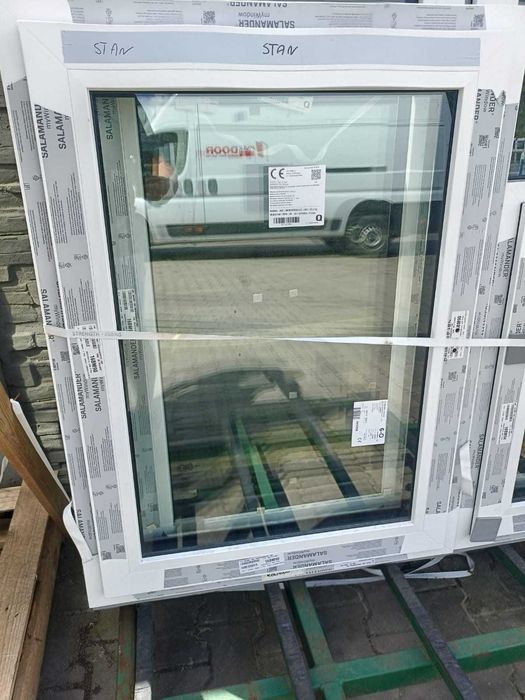 Okno PVC Bluevolution 82, 849 x 113 wyprzedaż