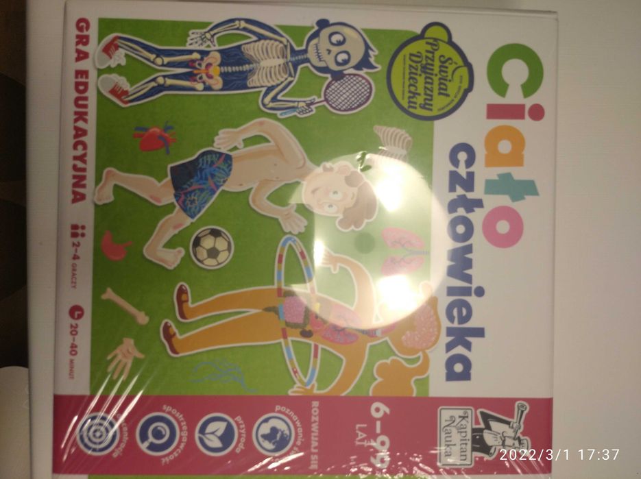 Gra edukacyjna Ciało człowieka