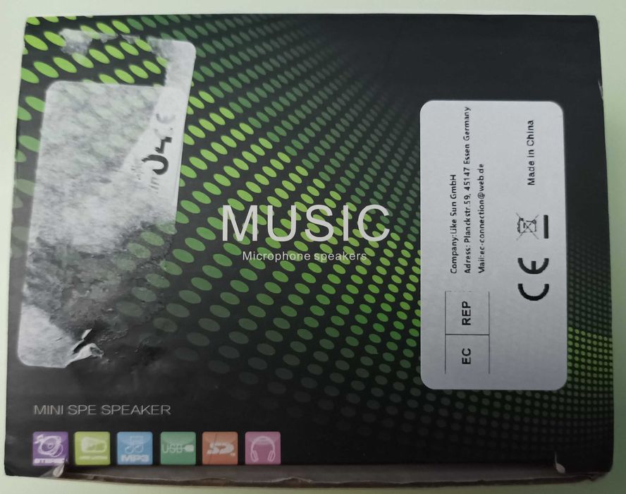 MINI Coluna Portatil Para Telemovel