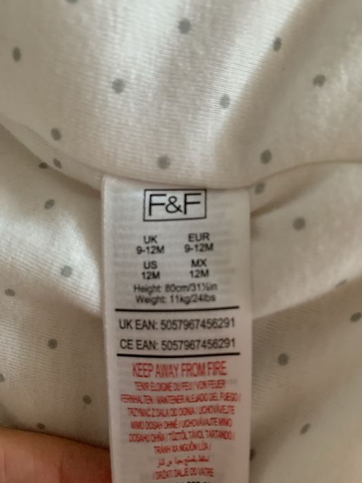 Шубка для дівчинки бренд F&F