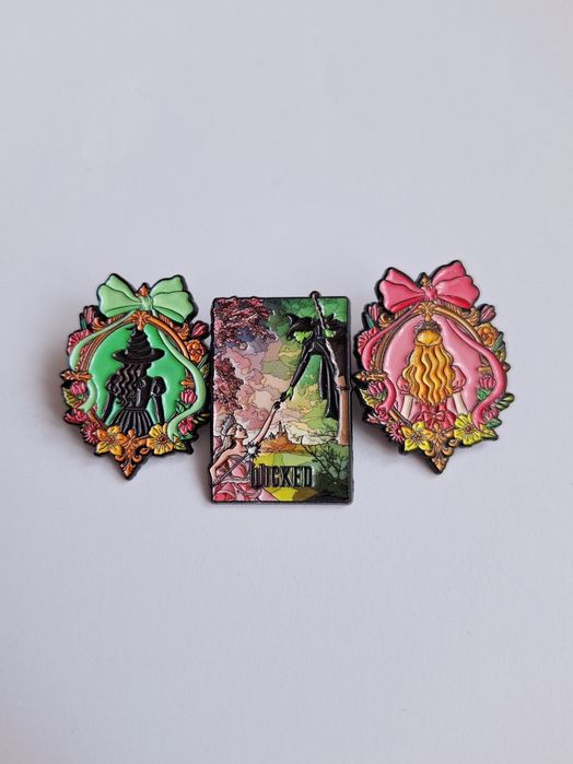 Przypinki pin Wicked Elphaba Glinda Oz